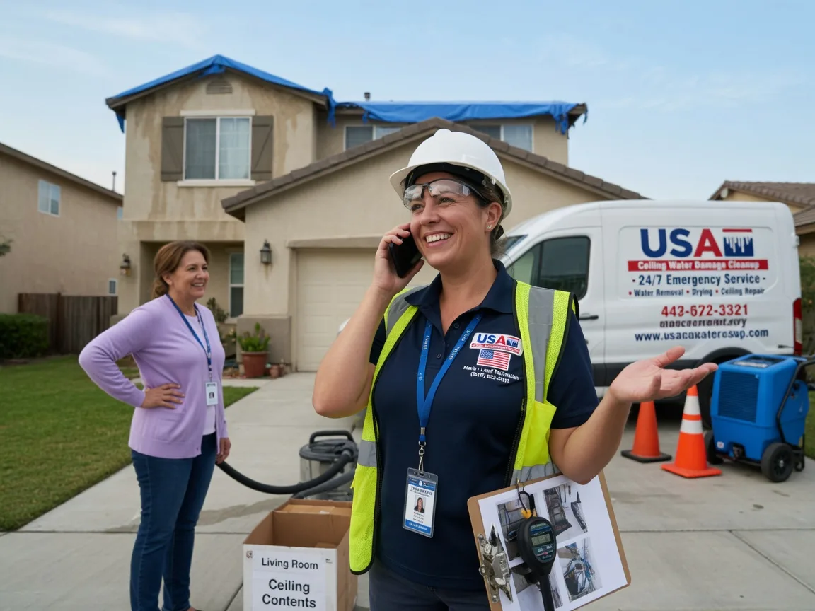 Ceiling Water Damage Restoration La Luz, NM FAQs